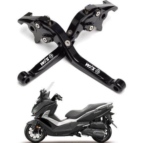 Motorcycle Accessories CNC Folding Extendable Brake Clutch Lever For SYM cruisym 300 Cruisym300