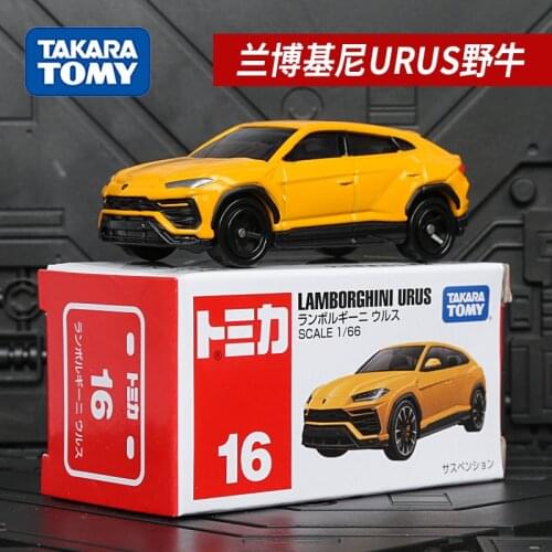 TAKARA TOMY Genuine Lamborghini URUS Scale 1/66 No.16 Metal Vehicle Simulation Model Toys
