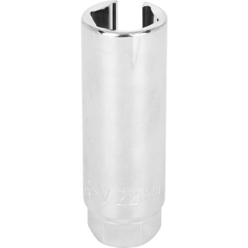 Uxcell 10mm Opening 1/2" Drive Car Oxygen Sensor Socket Wrench Repair Tool Silver Tone