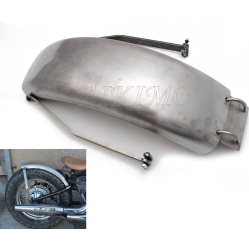 1set Motorcycle Steel 54cm Rear Fender Cover Trailer MudGuard Flaps Splash for Honda Shadow 400 600 VLX 400 600