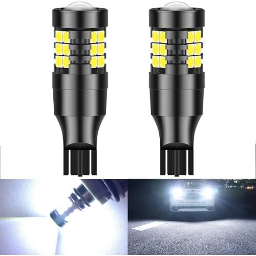 2PCS W16W LED T15 1156 7440 CANBUS Car Backup Reserve Light Bulb NO OBC ERROR Tail Lamp for Lada Niva Priora Kalina HONDA NISSAN