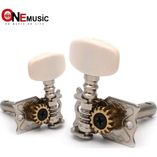 6pcs/lots Nickel-Plated Left And Right Hand Guitar Tuning Pegs Tuners Machine Head for Acoustic Guitar