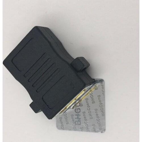 2 Pieces HDTV Adapter With Wing Female to Female Cute Design HDMI-Compatible Connector Gold Plated Extension Joiner 1080P