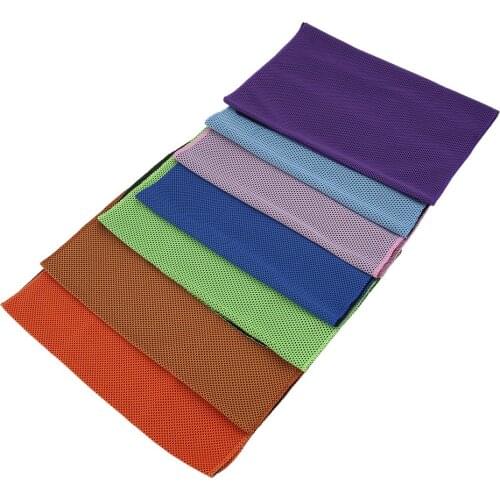Cold Towel Summer Sports Ice Cooling Towel Hypothermia Cool Towel for Children Adult Double Color Cool Towel