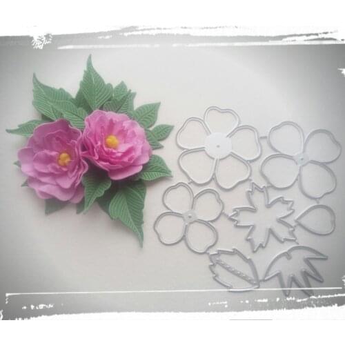 Beautiful Flowers cutting die bow template DIY scrapbook metal cutting die paper card process embossing folder template-4302
