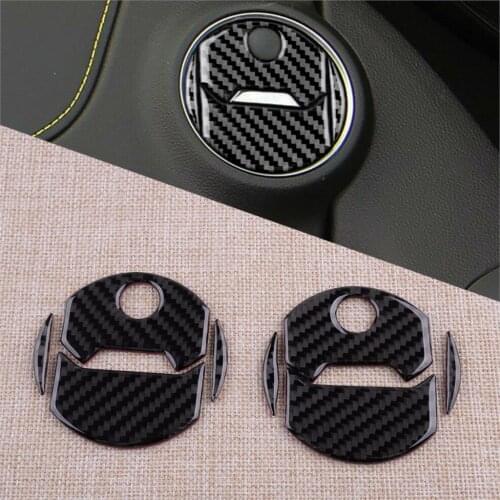 1 Set Air Conditioning Outlet Vent Sticker Trim Carbon Fiber Black Fit for Chevrolet Camaro 2015 2014 2013 2012 2011 2010