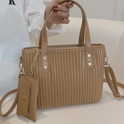 Solid Color Chic Shoulder Bags for Women Luxury Soft Leather Messenger Bag Retro Ladies Crossbody Bags Small Purses and Handbags