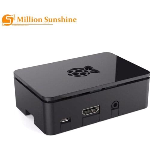 Official original raspberry pi 3b+ case raspberry pi 3 accessories Black Protective Case RPI159