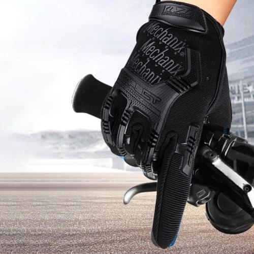 Riding Long Finger Gloves Windproof Mountain Bike Gloves Bicycle Motorcycle Warm Riding Equipment in Autumn and Winter