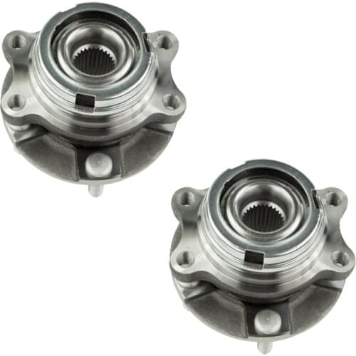 2PCS Front Wheel Hub Bearing Assembly for Infiniti JX35 QX60 Nissan Altima Maxima Murano Pathfinder Quest 3.5L V6 VQ35DE