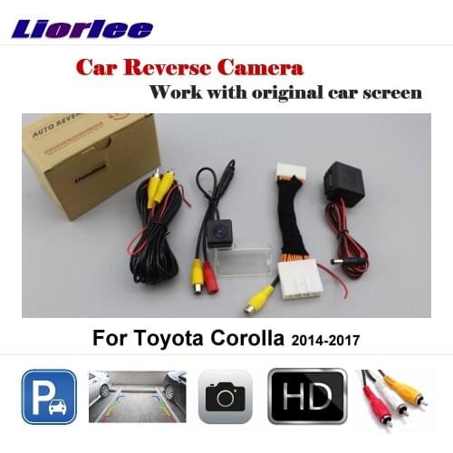 For Toyota Corolla 2014-2017 Screen / Car Rear View Rearview Back Backup Camera Reverse Parking CAM