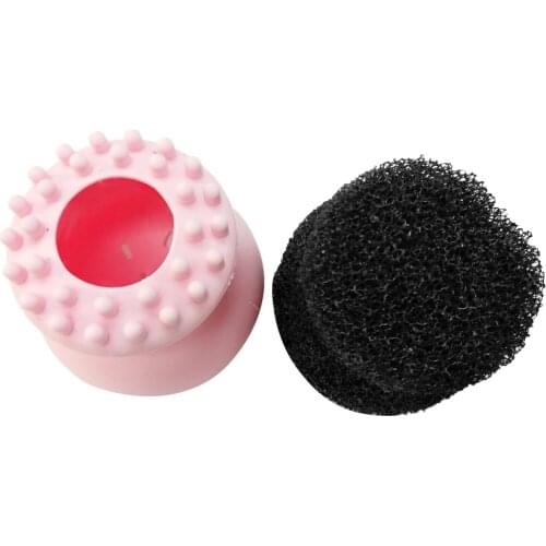 Silicone Facial Cleanser Machine Massager Cute Deep Pore Cleaning Face Brush