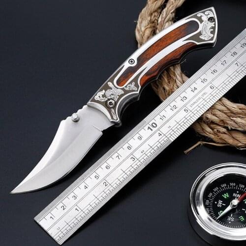 Tactical High-hardness Folding Knife Field Survival Multi-function Hunting Knife Outdoor Self-defense Knife Gadgets for Men