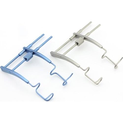 Double eyelid opening corners Eyelid spreader screw adjustable steel wire opening