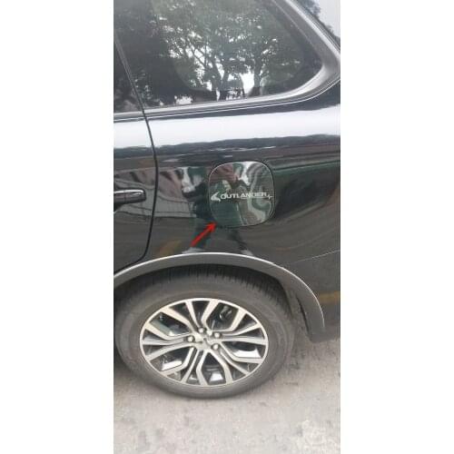 For Mitsubishi Outlander 2013-2019 High-quality stainless fuel tank cover decoration patch anti-scratch protection Car styling