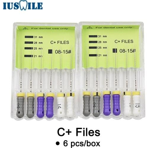 2 Boxes Dental C+ Files Endodontic Hand Files Root Canal Files Good Quality Dental Instrument For Root Treatment