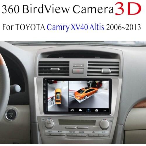 For TOYOTA Camry XV40 Altis 2006~2013 Car Multimedia GPS Radio Navigation NAVI Player Integrated CarPlay 360 BirdView 3D