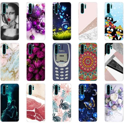 Case for Huawei P30 Pro Case Huawei P30Pro Silicon TPU Phone Back Cover On for Huawei P30 Pro VOG-L29 ELE-L29 Case