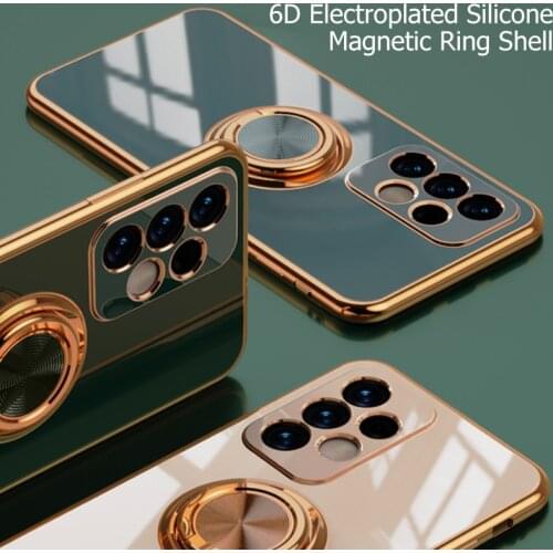A52 A72 Case Magnetic Kickstand Shockproof Phone Case For Samsung A52 A72 A32 A42 a 52 Cover Ultra Finger Ring Soft Back Covers