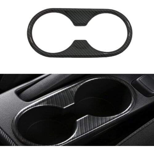 For Mazda CX-3 CX3 2017 2018 Water Cup Frame Cover Interior Gear Trims Molding ABS Chrome Stickers Car Styling Accessories