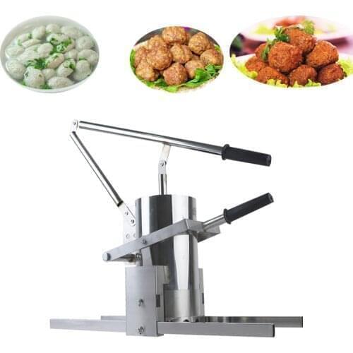 Commercial home use automatic meatball maker Shrimp balls Dough making machine quickly manual ball Round forming machine