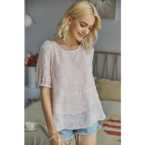 Summer Womens 2020 Explosion T-shirt Womens Tops Plush T-shirt