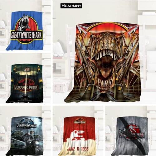 New Arrival Jurassic Park Blankets 3D Printing Soft Blanket Throw On Home/Sofa/Bedding Portable Adult Travel Cover Blanket