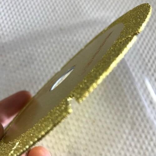 1pc quality 125*22.23*15mm brazed diamond saw blades for marble/tile cutting/pottery/porcelain ceramics/glass cutting