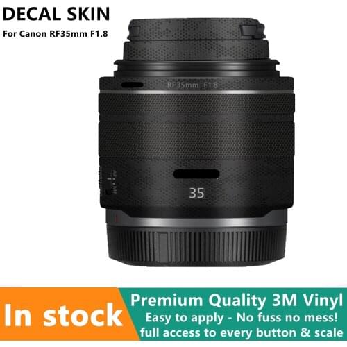 RF35F1.8 / RF35 1.8 Lens Vinyl Wrap Stickers Protective Skin For Canon RF35mm F1.8 MACRO IS STM Lens Decal Coat Cover Film