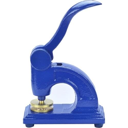 Medium metal custom embossing stamp office document and wedding sealing