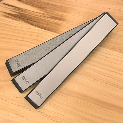 Steel sharpener knife whetston sharpening stone diamond sharpening stone knife sharpening system 3-piece set 200/800/1500 bar