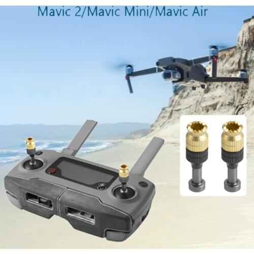 1pair Extension Durable Telescopic Remote Controller Thumb Rocker Lever Replacement Joystick Ergonomic For DJI Mavic /Air /Mini