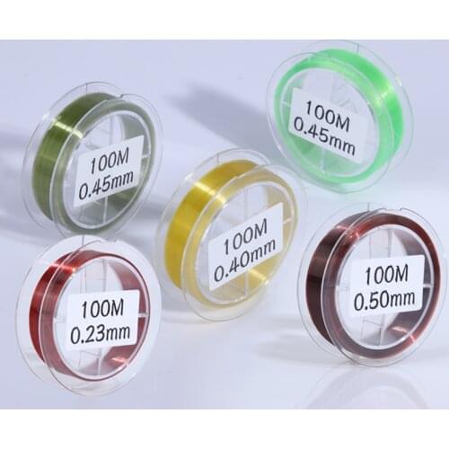 High Quality 100M Nylon Fishing Line Super Strong Japan Monofilament Fishing Line Bass Carp Fish Fishing Accessories Pesca