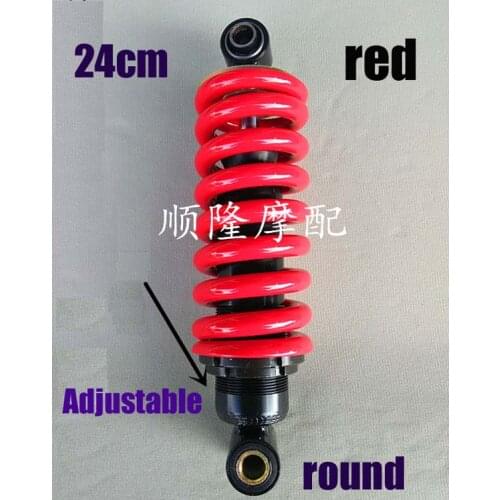 Motorcycle heavy racing bike rear shock absorber modified adjustable shock absorber 240MM and 255MM 200kg to 300kg bikes