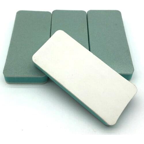 10pcs Double Sided Nail File Buffer Block Manicure Device Tool UV Gel Polisher Green Nail File Polishing Sponge Nail Art Tool