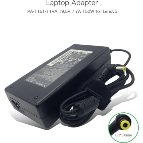 19.5V 7.7A 150W Switching Power Adapter for Lenovo A700 A720 ADP-150NB D 36001875 SA10A33627 54Y8910 PA-1151-11VA Laptop Parts