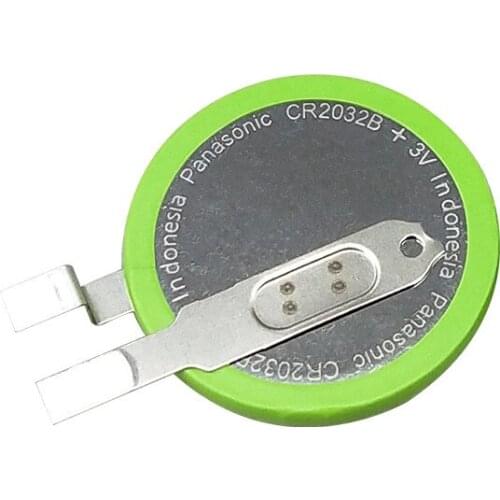 20pcs/lot Panasonic CR2032B 3V High-Temperature mManganese Dioxide Car Tire Pressure Monitoring Button Battery CR2032 Batteries