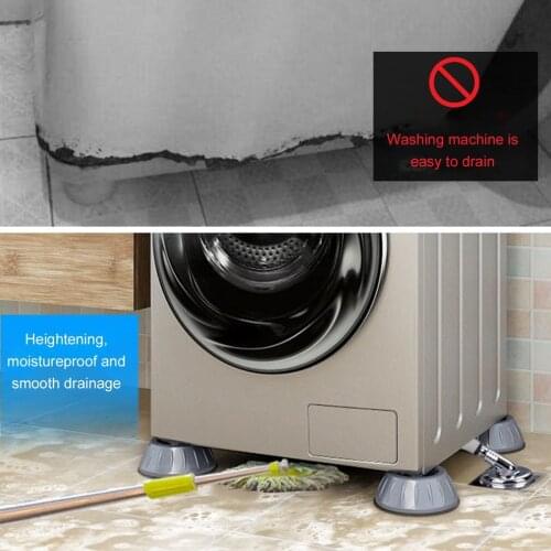 4pcs Washing Machine Foot Pad Pulsator Drum Full Automatic Universal Shock Absorption Non-slip Foot Foot Pad