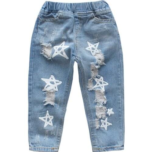 Джинсы для девочек AYYLISSNA China At AliExpress