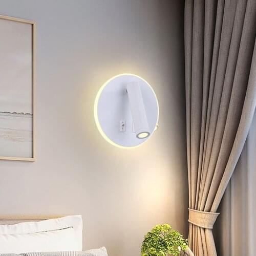 Household Wall Lamp Wall Mount Light Fixtures LED Bedroom Lamp 13W Warm Light Lighting for Porch/Hallway Creative Night Lamp