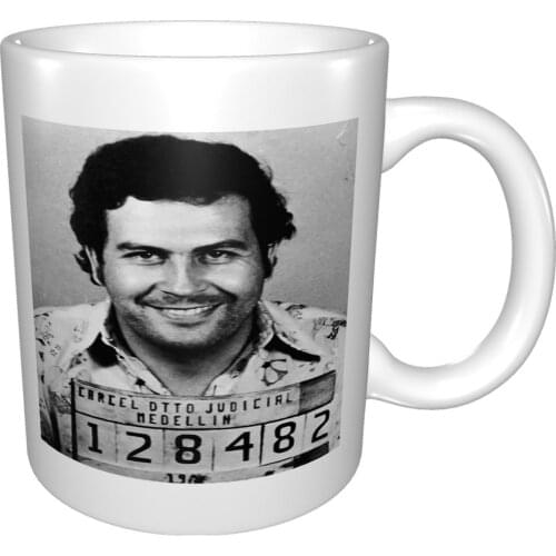 Pablo Escobar Case Mugshot Mug Coffee Cup Coffee Mug Cups For Camping Coffe Cup Central Perk