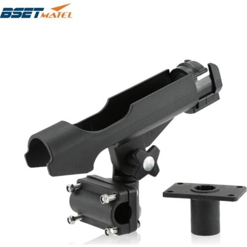 BEST MATEL Fishing Rod Holders Rest Adjustable Removable 360 degree Kayak Boat Support Tools Accessories Pole Bracket