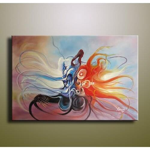 Handmade oil painting on canvas modern 100% Best Art Abstract oil painting original directly from artis XD1-245