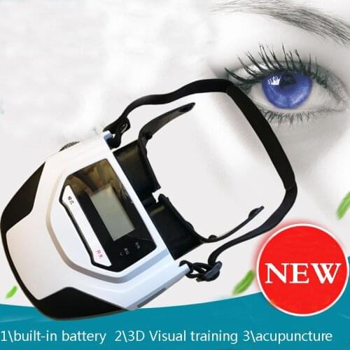 Generation 2 Built-in Battery 3D Visual Training Acupuncture Laser Eye Massager Relaxing eye trainning device