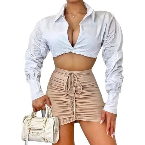 Женские короткие рубашки MXPZSP China At AliExpress