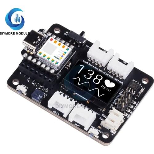 Pre-Soldered Seeeduino XIAO Microcontroller SAMD21 Cortex M0+ Type C OLED Display Expansion Board Grove Shield For Arduino/IOT
