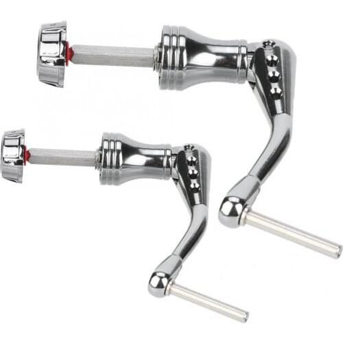 Fishing Reel Handle Rocker Arm Stainless Steel 4-angle Shaft DIY Fishing Wheel Handle Knob Fishing Tool Accessories