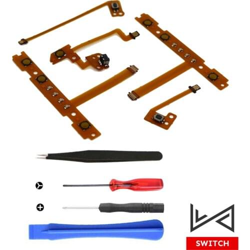 Replacement Cable For Nintend Switch Joy Con SL SR Flex Cable For NS Controller ZR ZL L Button Key Ribbon Left & Right