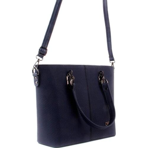 Talo-Navy Blue Pattern Women 'S Shoulder Bag