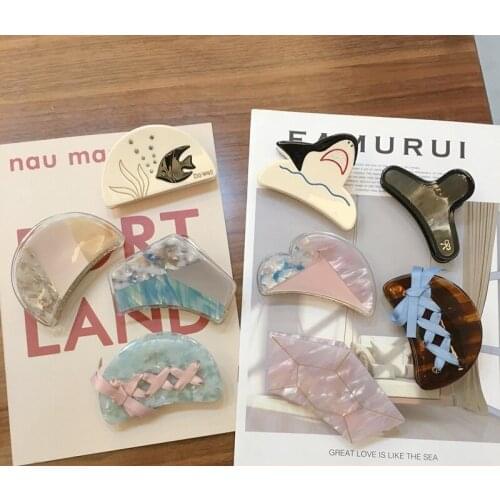 Vintage perfume bottle hair claws fashion hairclips headwear hair accessories